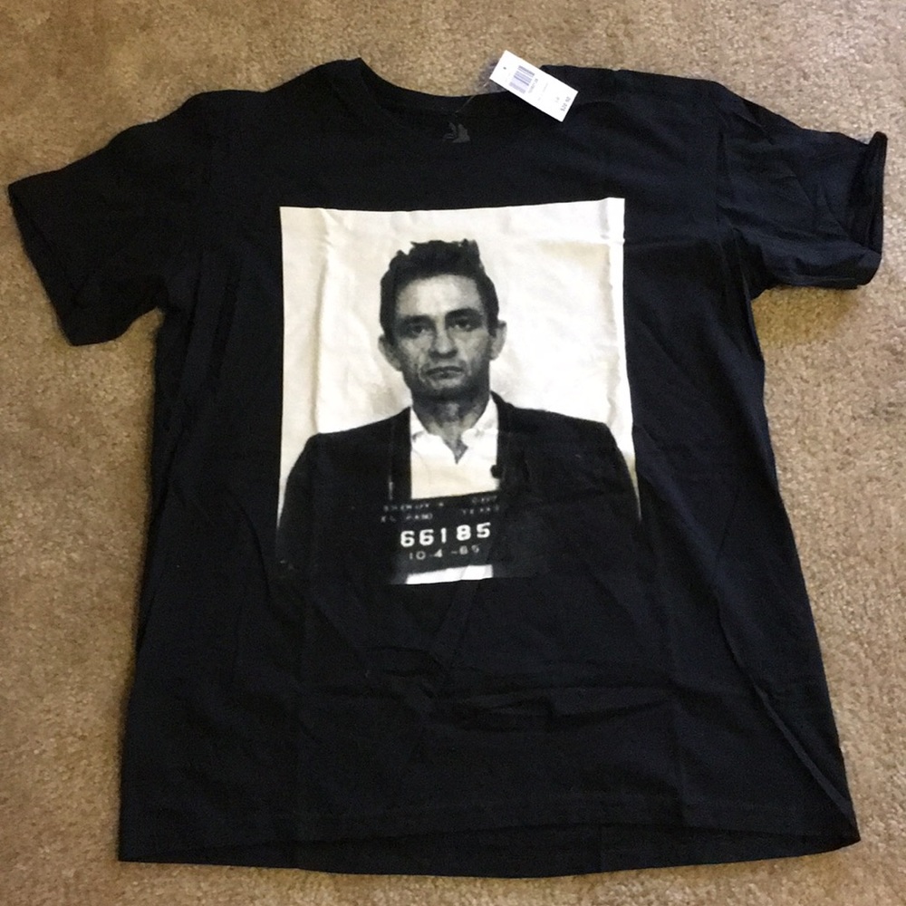 Johnny Cash Mugshot Tee